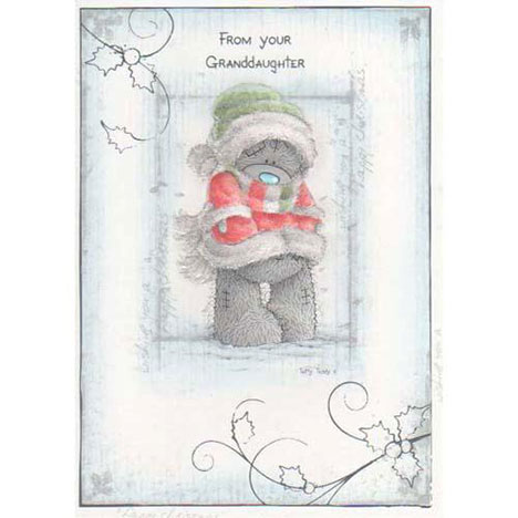Granddaughter Me to You Bear Christmas Card £0.96